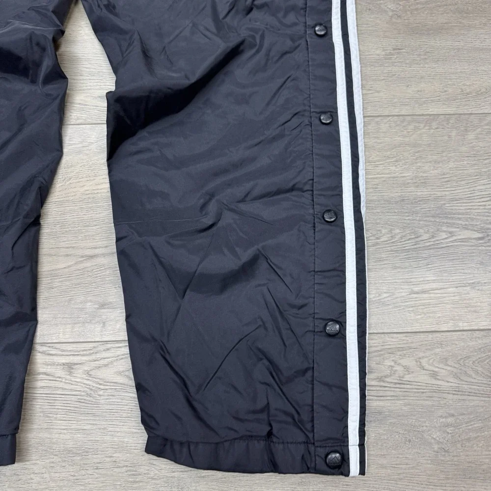 VTG Adidas Lined Baggy Windbreaker Pants Men's Sz CL Breakaway Y2K